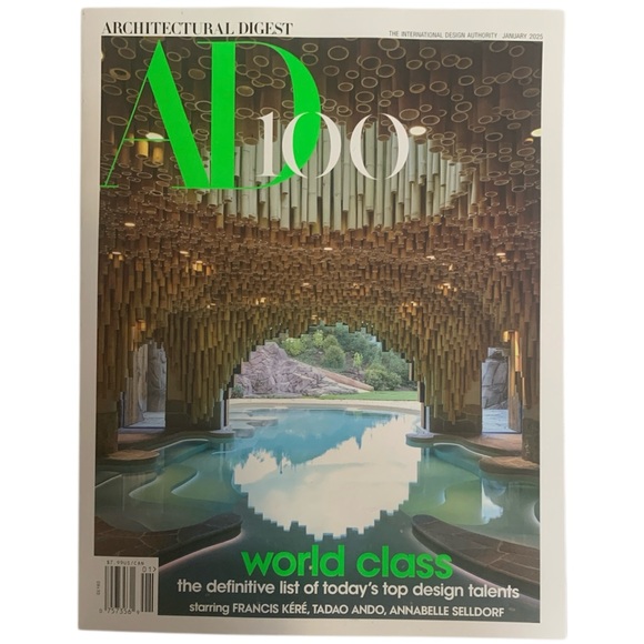 Architectural Digest January 2025 World Class AD 100 Todays Top Design Talents - Picture 1 of 5
